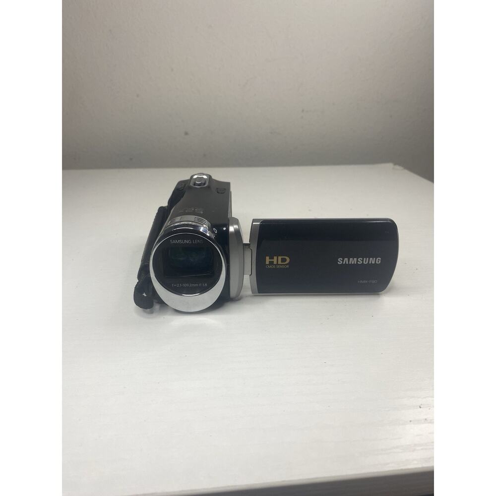 Samsung HMX-F90 HD Camcorder Handheld Video Recorder Camera W/ Battery & Sd - Picture 8 of 8